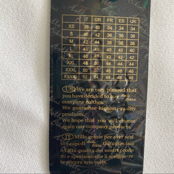 HELLO BIKINI PLUS SIZE FLORAL BATHING SUIT(RUNS VERY SMALL…MORE LIKE A LARGE) - Picture 3 of 16